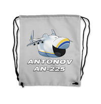 Thumbnail for Antonov AN-225 (23) Designed Drawstring Bags