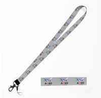 Thumbnail for Airbus A380 Love at first flight Designed Lanyard & ID Holders