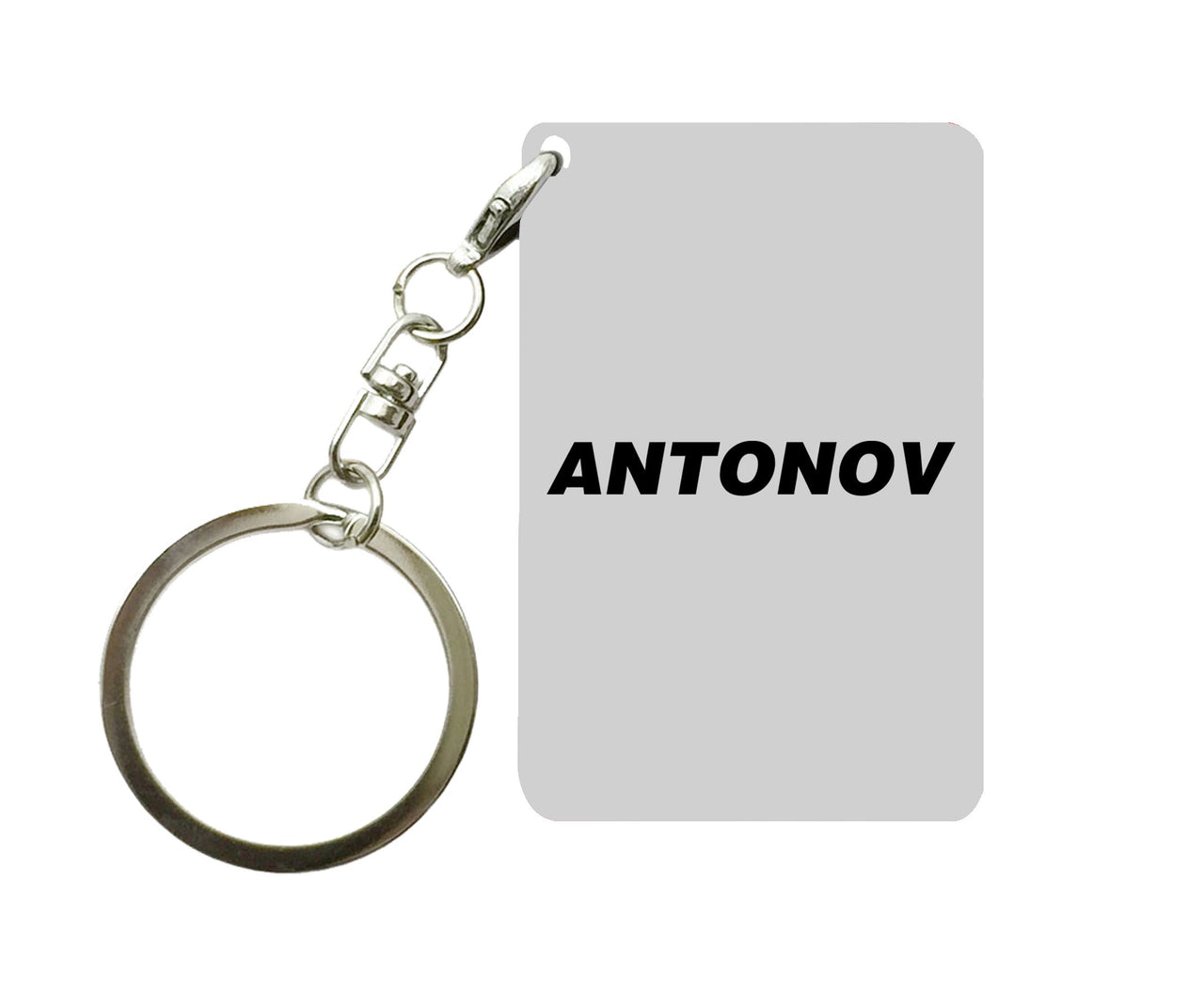 Antonov & Text Designed Key Chains