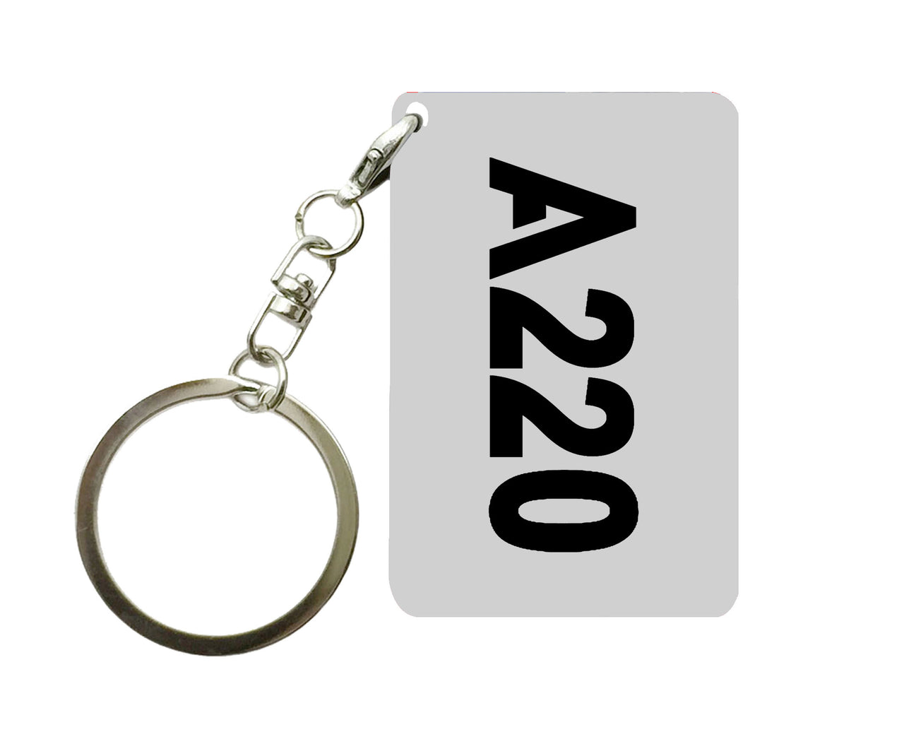 A220 Text Designed Key Chains