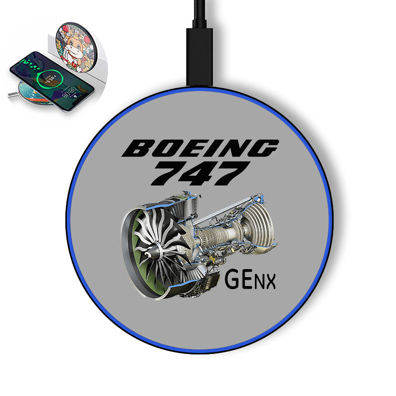 Boeing 747 & GENX Engine Designed Wireless Chargers