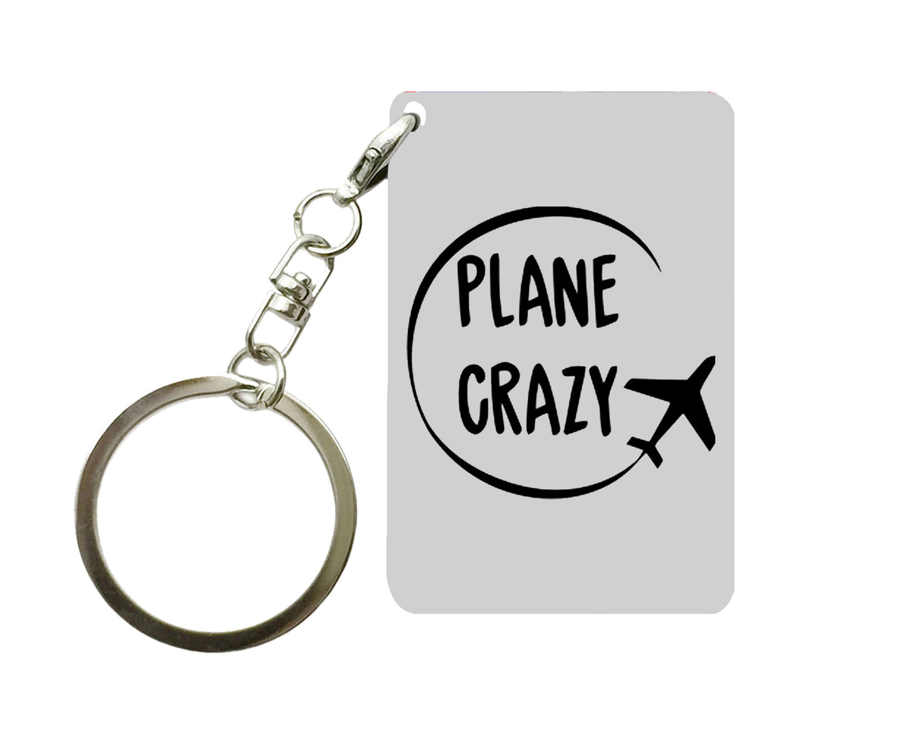 Plane Crazy Designed Key Chains