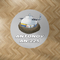 Thumbnail for Antonov AN-225 (22) Designed Carpet & Floor Mats (Round)