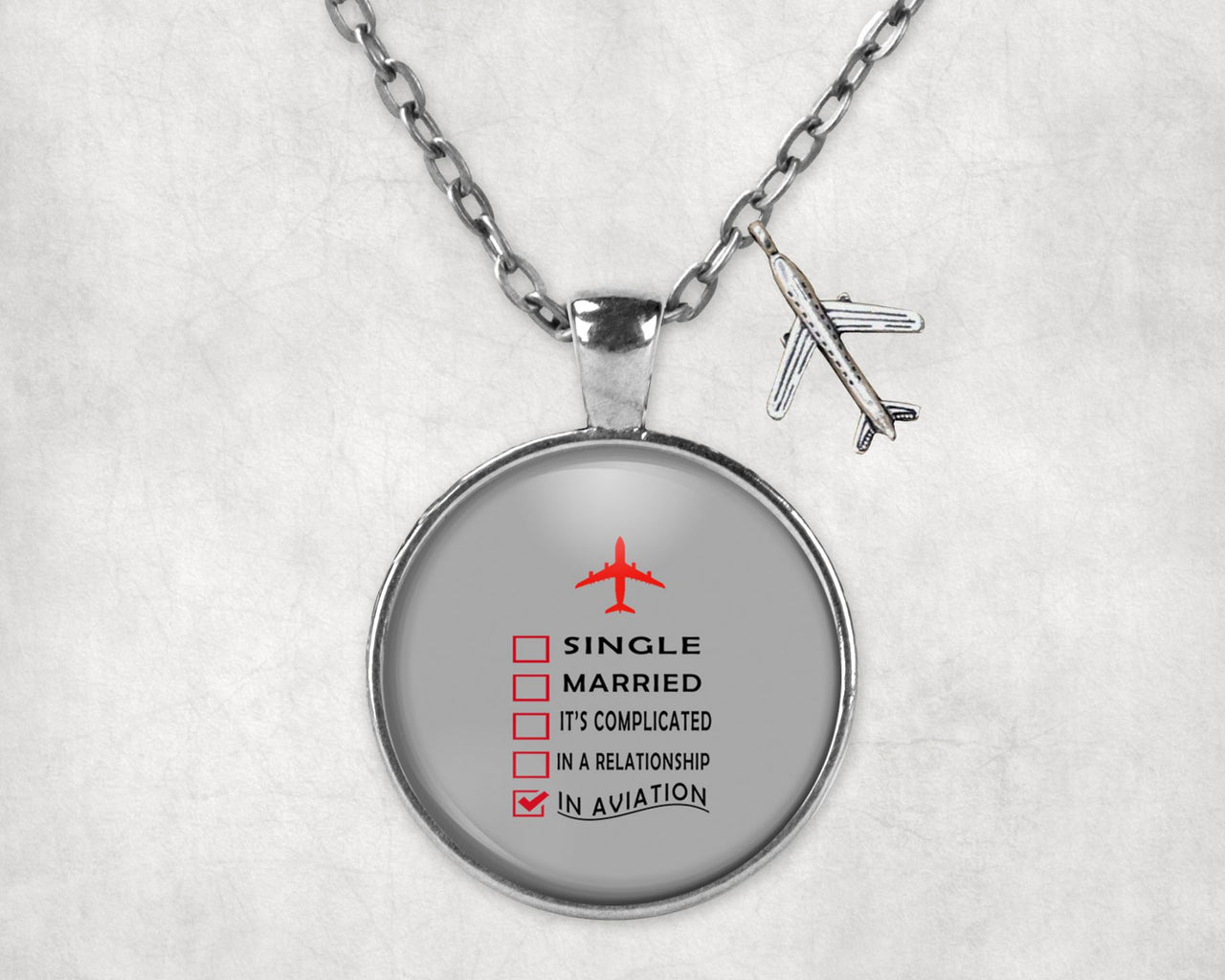 In Aviation Designed Necklaces