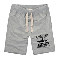 Thumbnail for Flying is Importanter Designed Cotton Shorts
