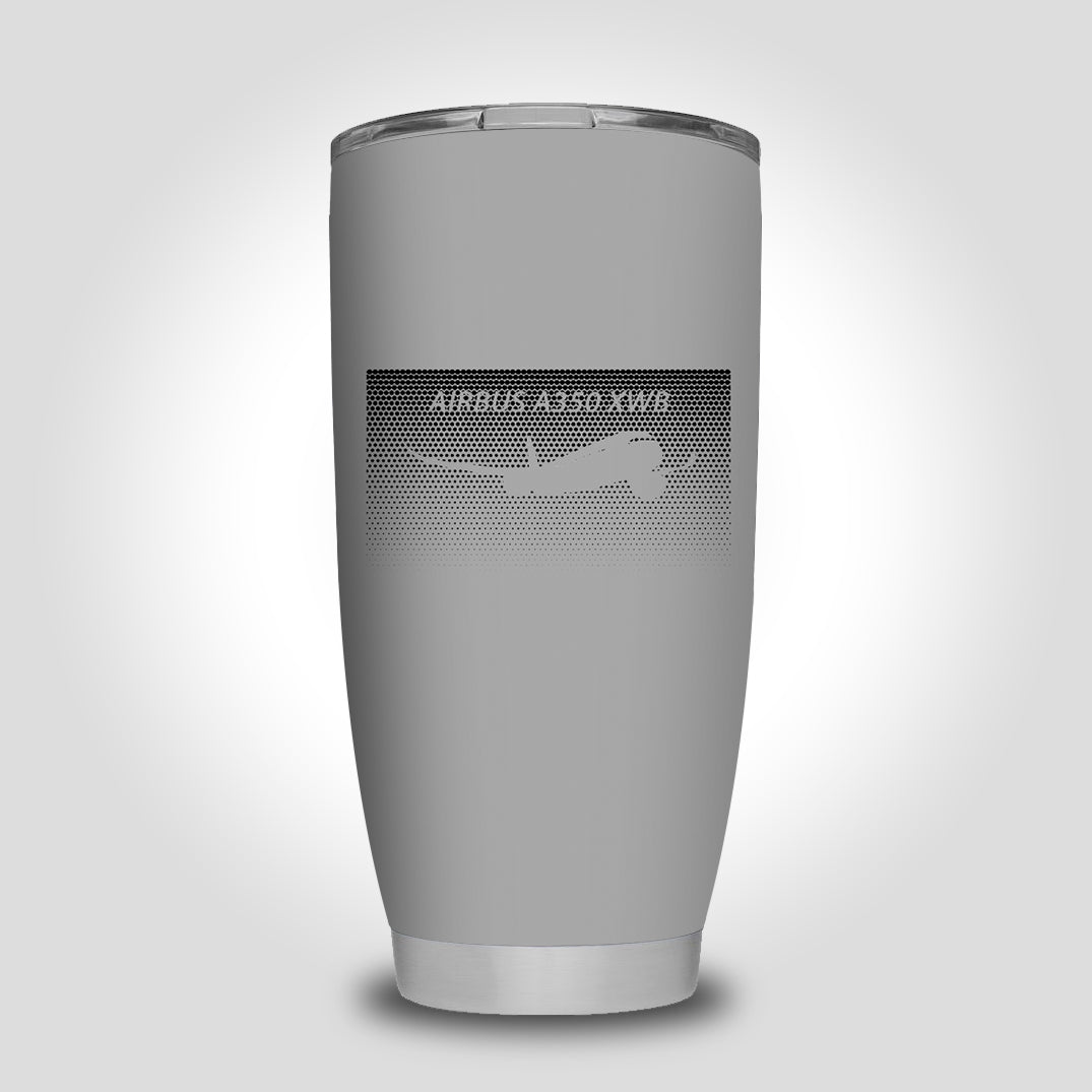 Airbus A350XWB & Dots Designed Tumbler Travel Mugs