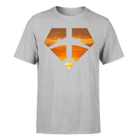Thumbnail for Supermen of The Skies (Sunset) Designed T-Shirts