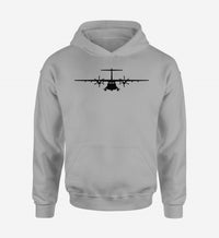 Thumbnail for ATR-72 Silhouette Designed Hoodies