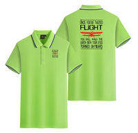 Thumbnail for Once You've Tasted Flight Designed Stylish Polo T-Shirts (Double-Side)
