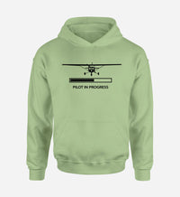 Thumbnail for Pilot In Progress (Cessna) Designed Hoodies