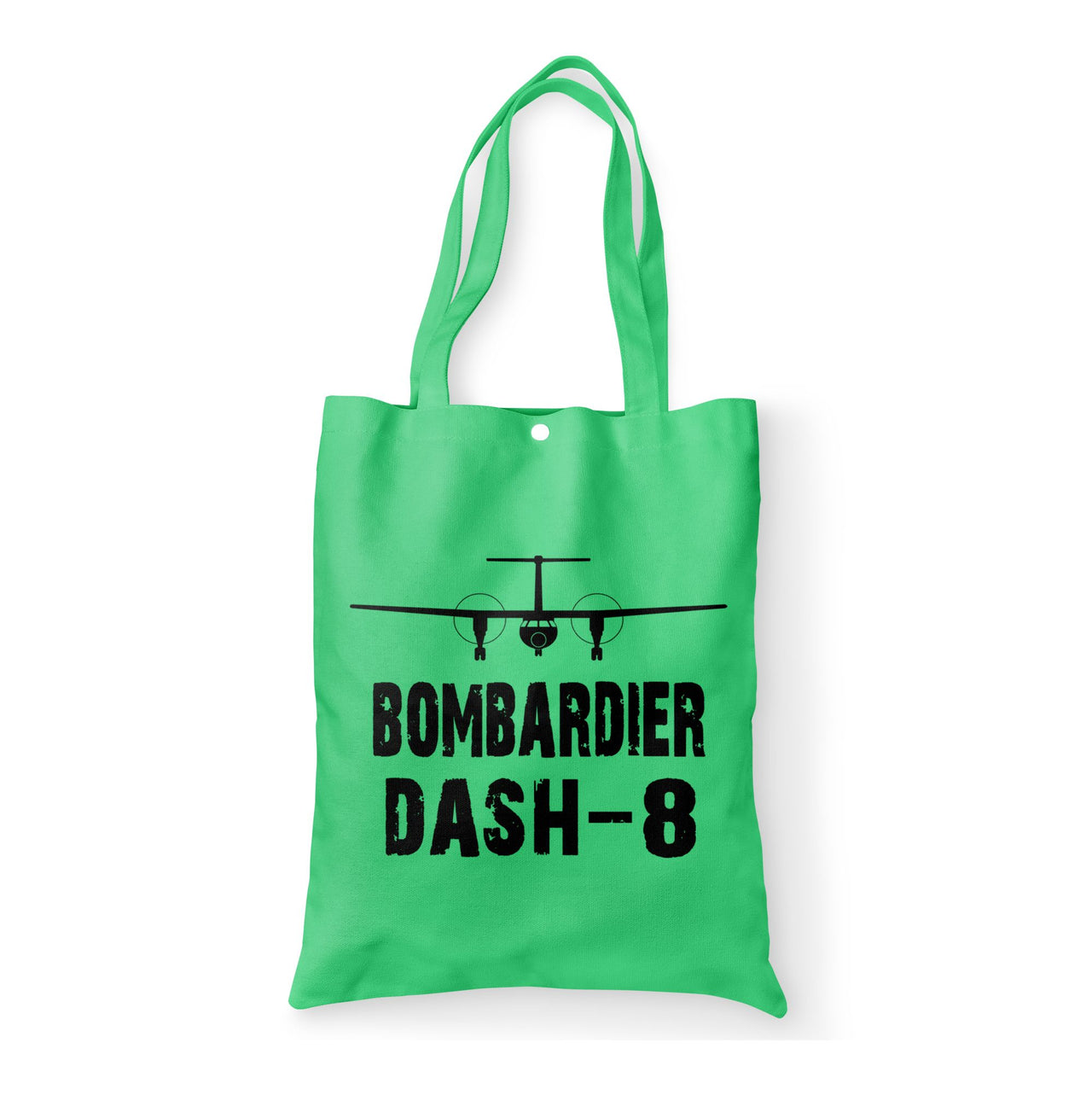 Bombardier Dash-8 & Plane Designed Tote Bags