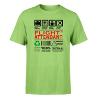 Thumbnail for Flight Attendant Label Designed T-Shirts