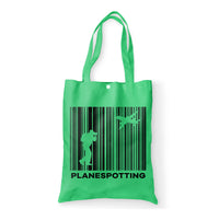 Thumbnail for Planespotting Designed Tote Bags