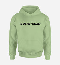Thumbnail for Gulfstream & Text Designed Hoodies