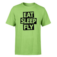 Thumbnail for Eat Sleep Fly Designed T-Shirts