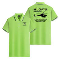 Thumbnail for Helicopter [Noun] Designed Stylish Polo T-Shirts (Double-Side)