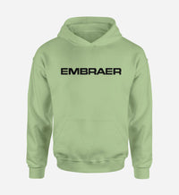 Thumbnail for Embraer & Text Designed Hoodies