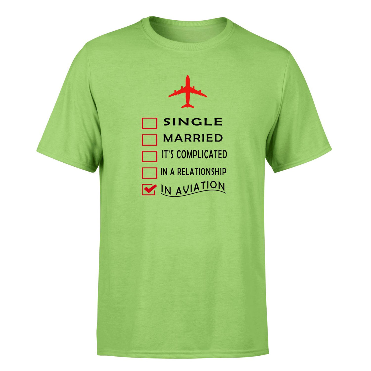 In Aviation Designed T-Shirts