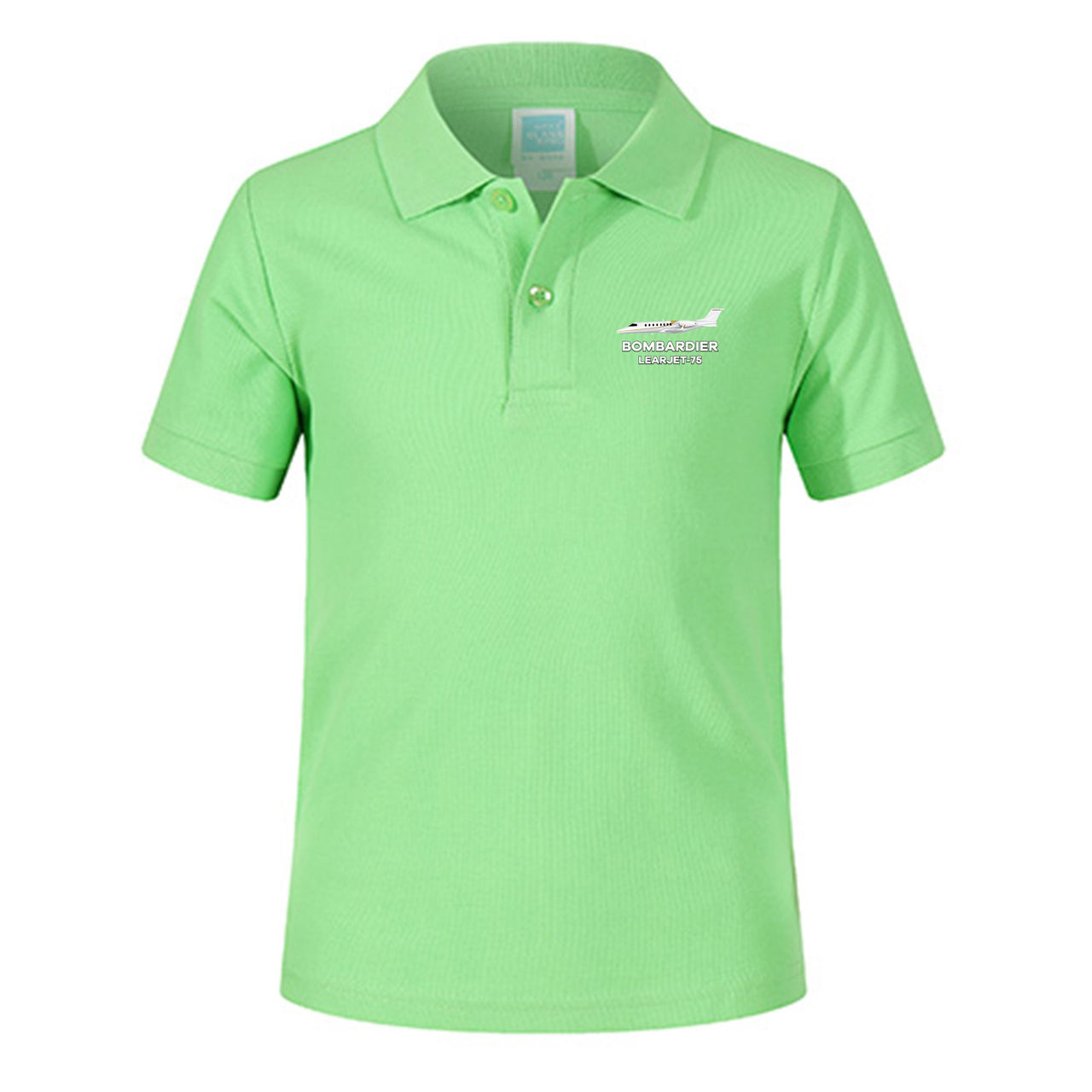 The Bombardier Learjet 75 Designed Children Polo T-Shirts
