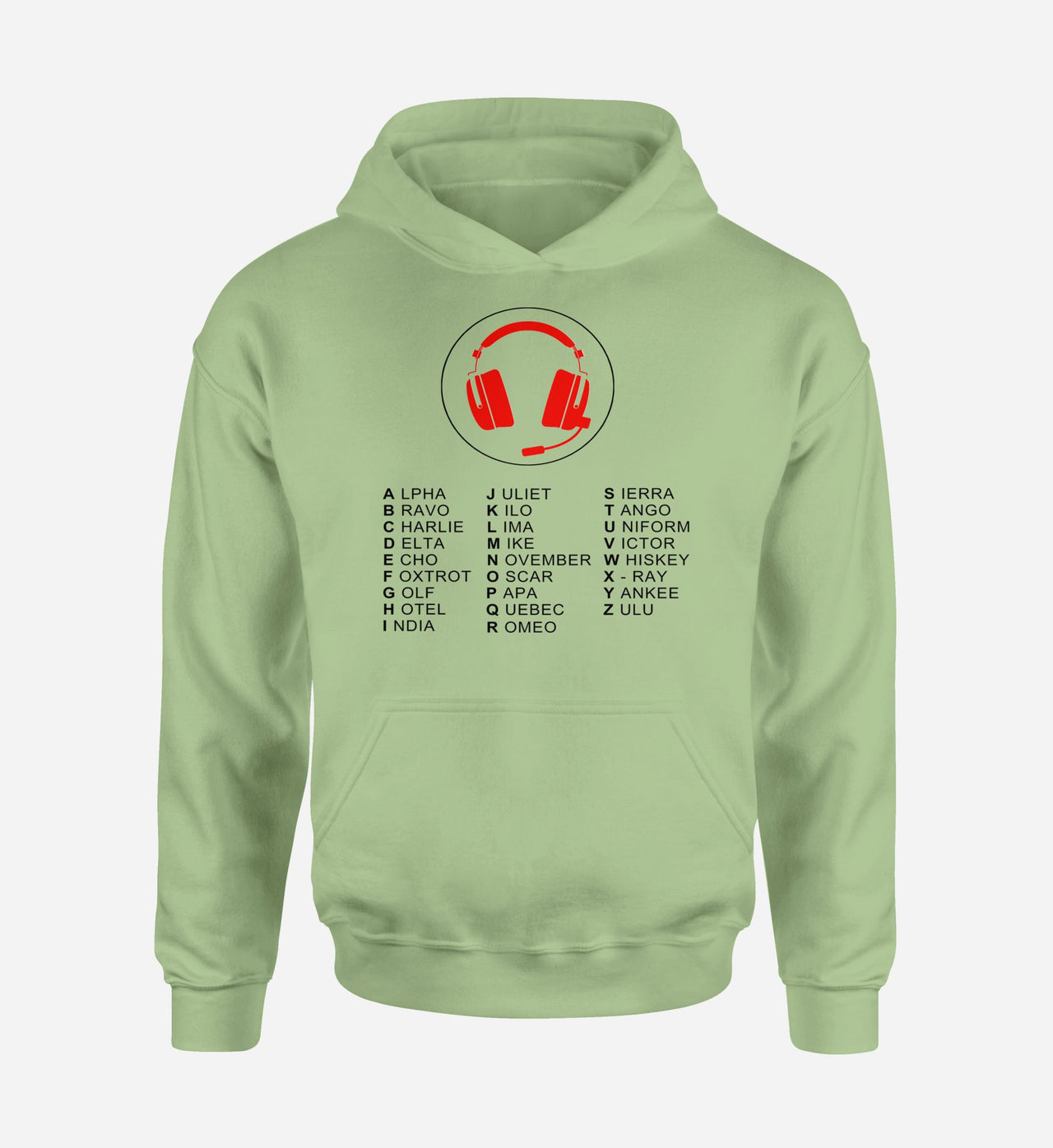 Aviation Alphabet 3 Designed Hoodies