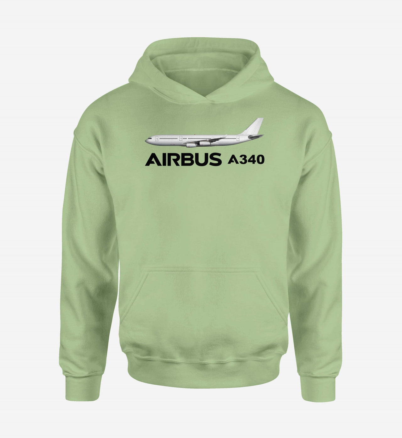 The Airbus A340 Designed Hoodies