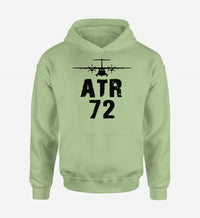 Thumbnail for ATR-72 & Plane Designed Hoodies