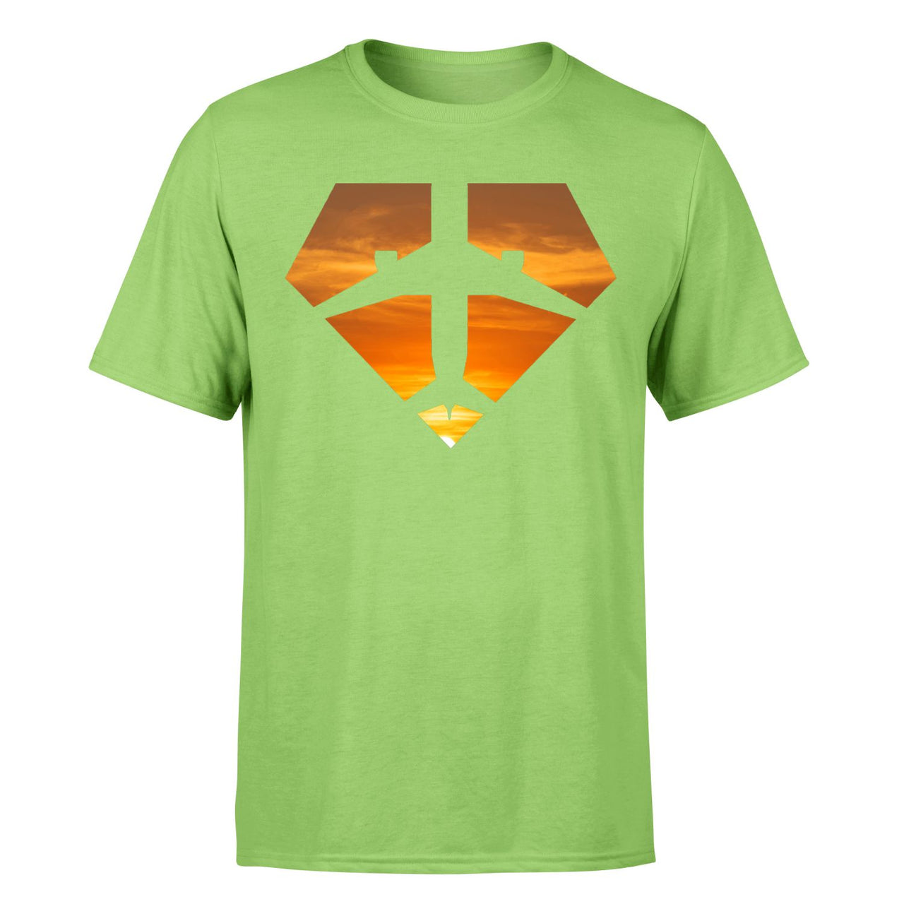 Supermen of The Skies (Sunset) Designed T-Shirts