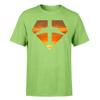 Thumbnail for Supermen of The Skies (Sunset) Designed T-Shirts