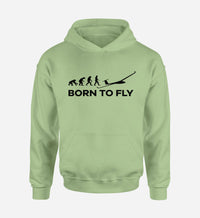Thumbnail for Born To Fly Glider Designed Hoodies