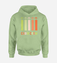 Thumbnail for Colourful Cabin Crew Designed Hoodies
