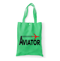 Thumbnail for Aviator Designed Tote Bags