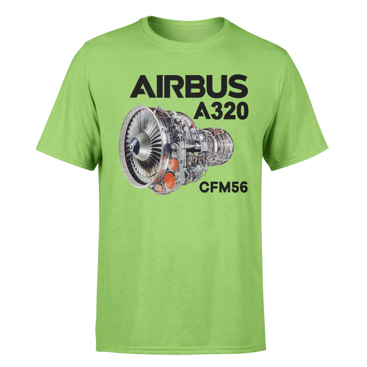 Airbus A320 & CFM56 Engine Designed T-Shirts