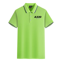 Thumbnail for Super Airbus A330 Designed Stylish Polo T-Shirts