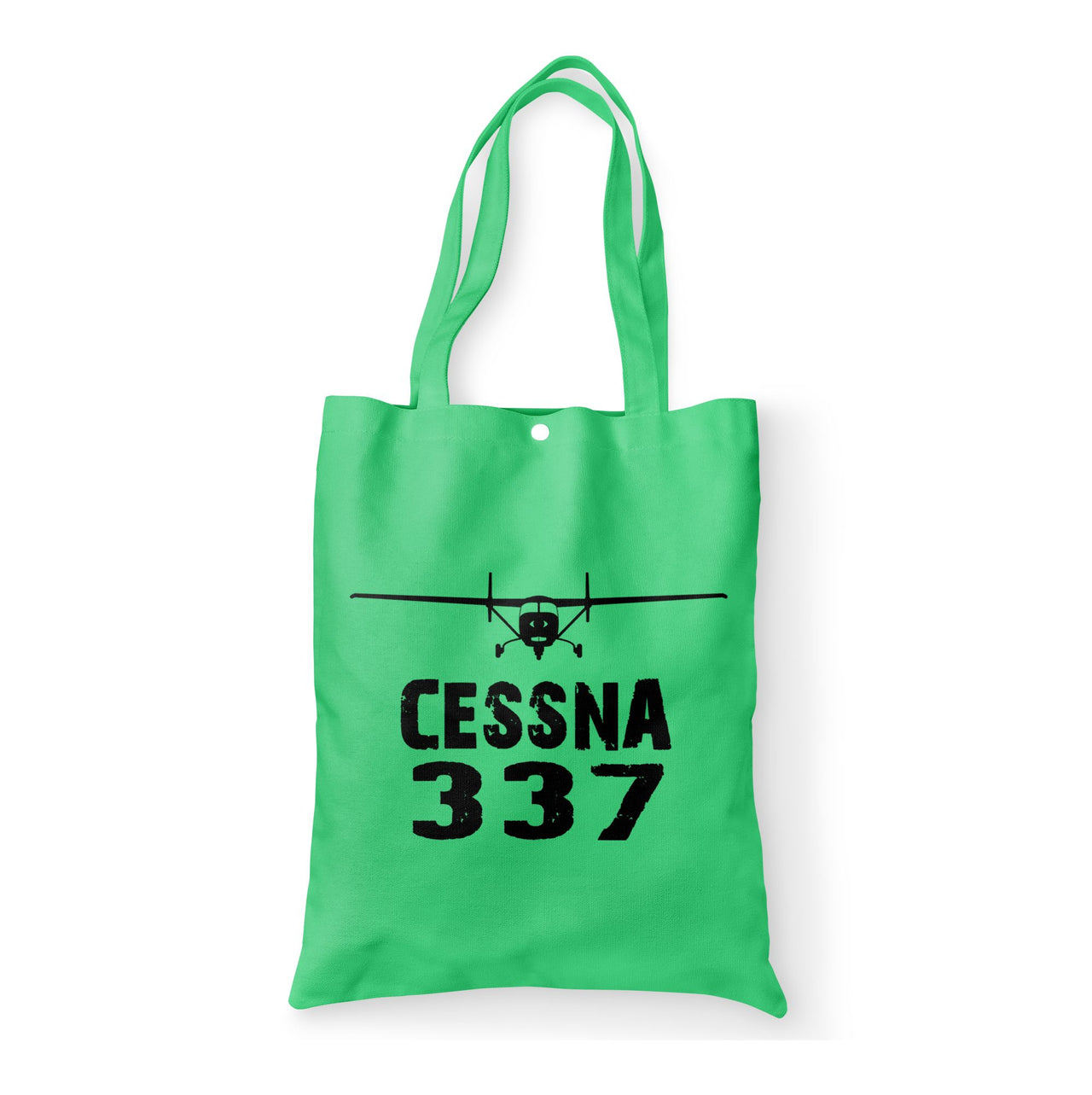 Cessna 337 & Plane Designed Tote Bags
