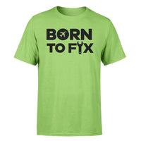 Thumbnail for Born To Fix Airplanes Designed T-Shirts