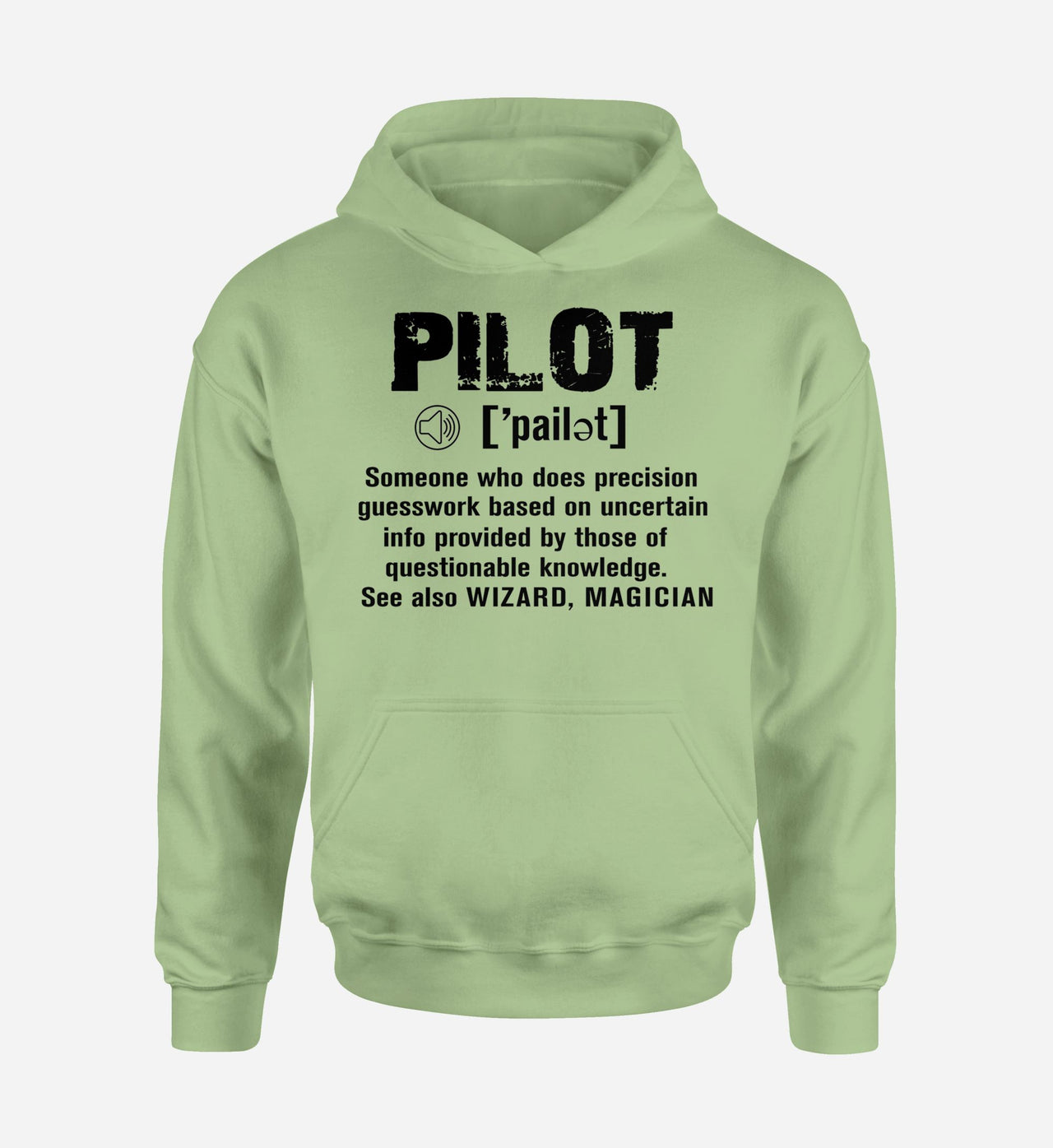 Pilot [Noun] Designed Hoodies