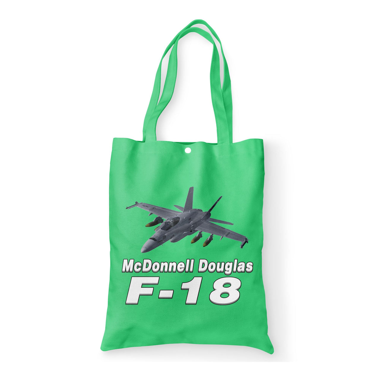 The McDonnell Douglas F18 Designed Tote Bags