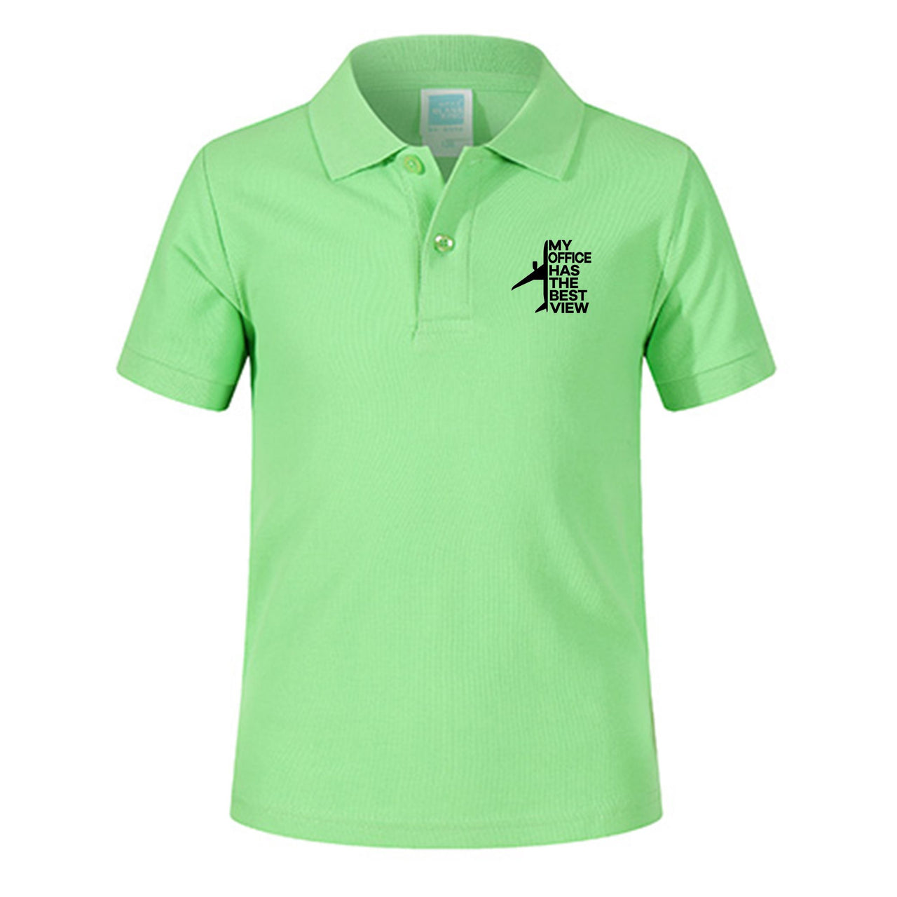 My Office Has The Best View Designed Children Polo T-Shirts