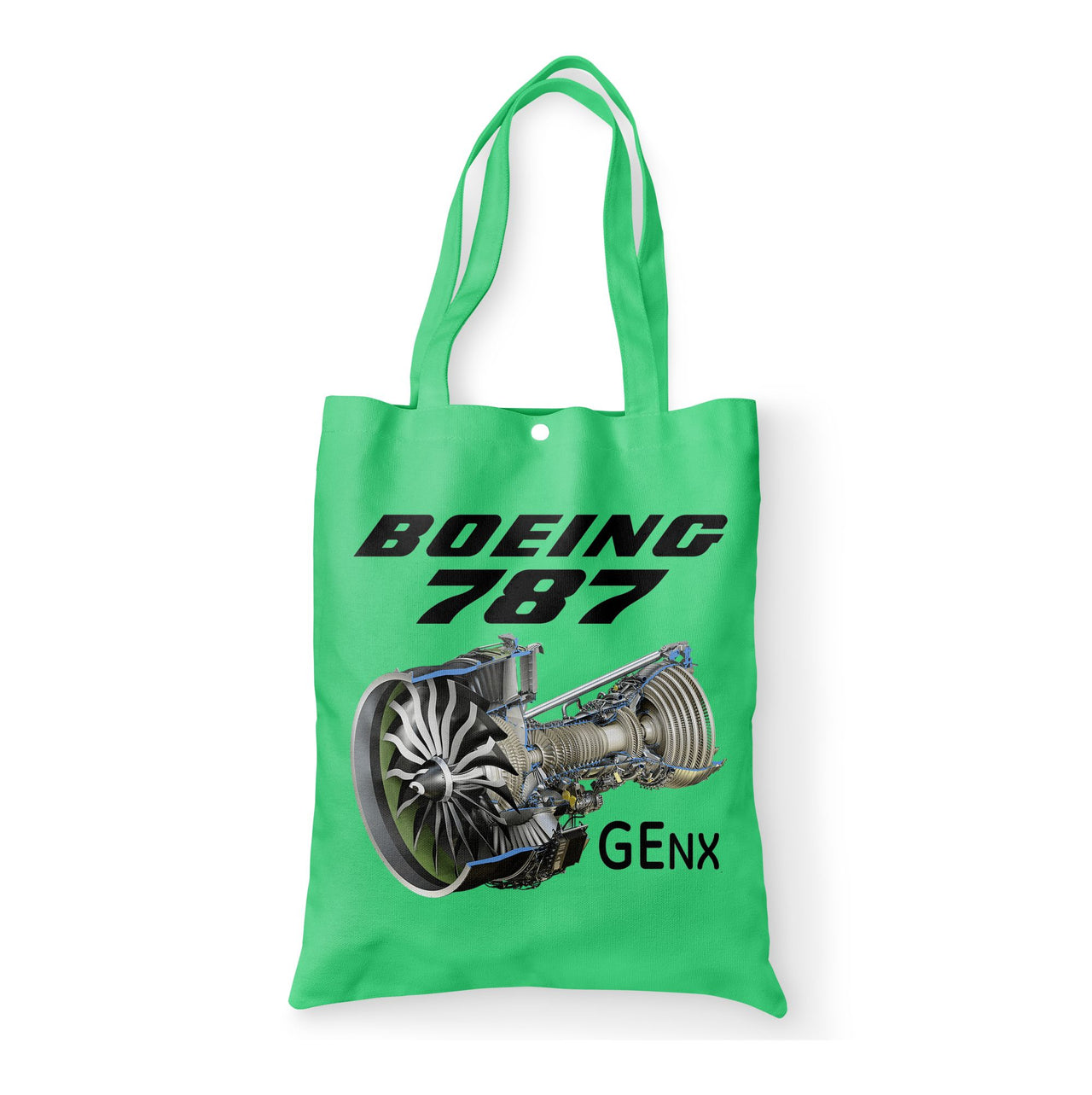 Boeing 787 & GENX Engine Designed Tote Bags