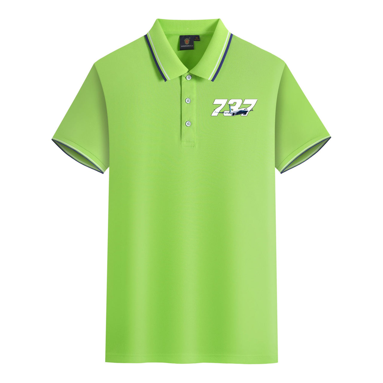 Super Boeing 737 Designed Stylish Polo T-Shirts