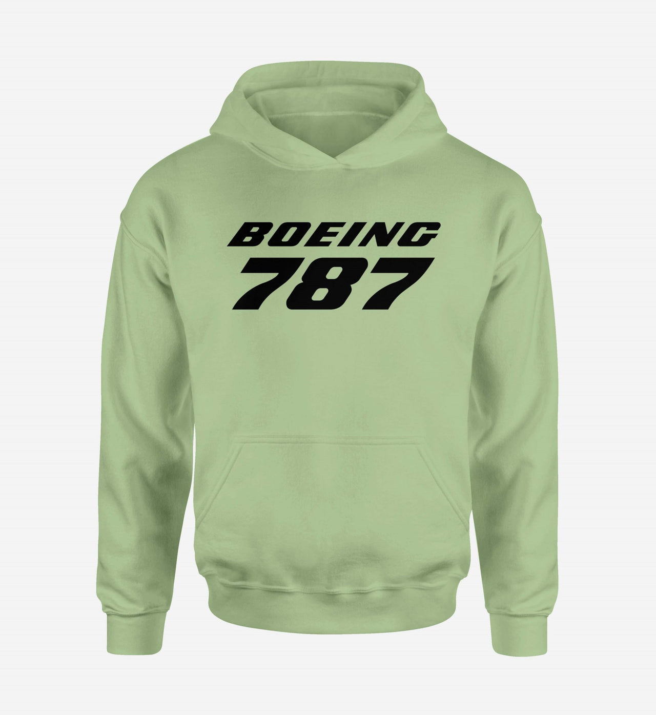 Boeing 787 & Text Designed Hoodies