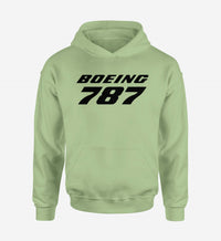 Thumbnail for Boeing 787 & Text Designed Hoodies