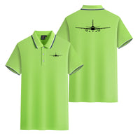 Thumbnail for Boeing 757 Silhouette Designed Stylish Polo T-Shirts (Double-Side)