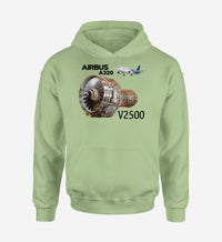 Thumbnail for Airbus A320 & V2500 Engine Designed Hoodies
