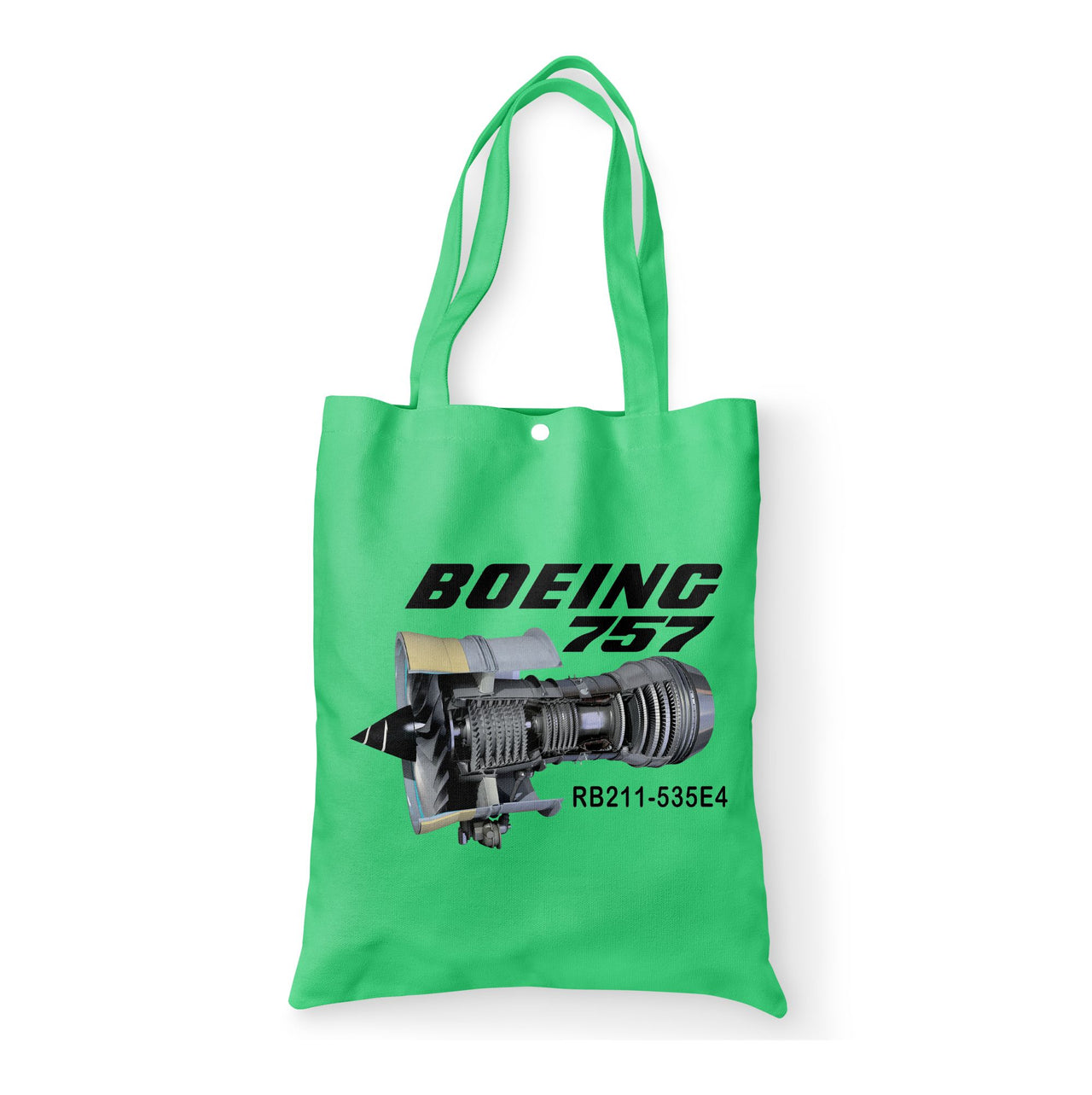 Boeing 757 & Rolls Royce Engine (RB211) Designed Tote Bags
