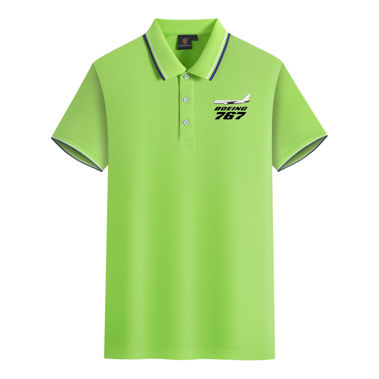 The Boeing 767 Designed Stylish Polo T-Shirts