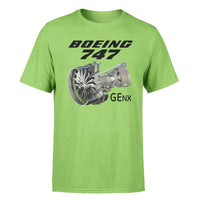 Thumbnail for Boeing 747 & GENX Engine Designed T-Shirts