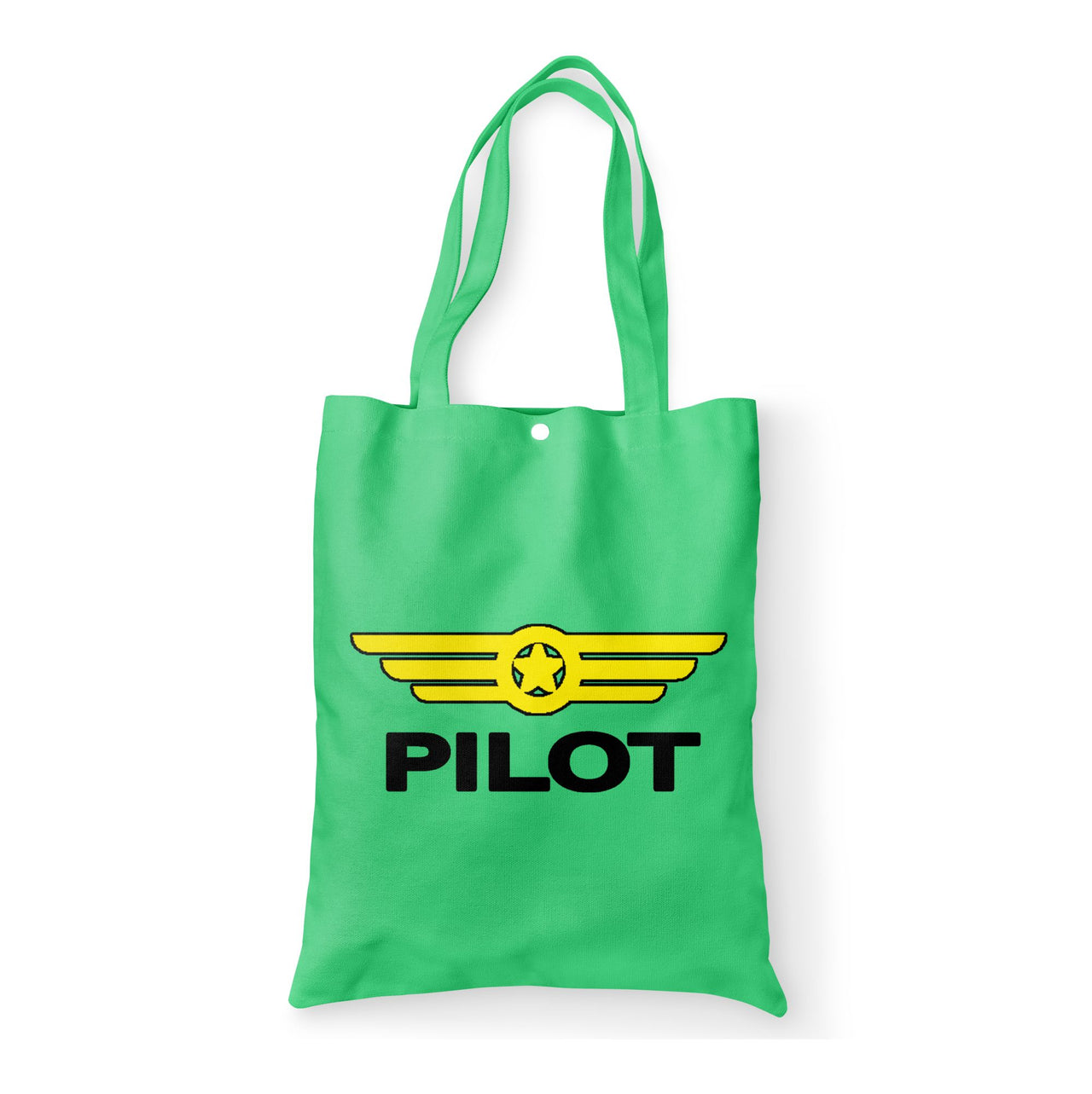 Pilot & Badge Designed Tote Bags