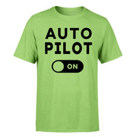 Thumbnail for Auto Pilot ON Designed T-Shirts