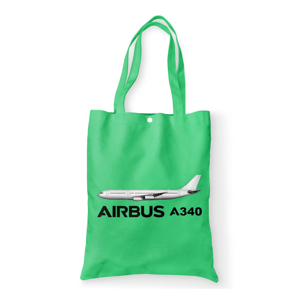 The Airbus A340 Designed Tote Bags